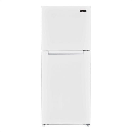Magic Chef Refrigerator with Top Freezer, 10.1 Cu Ft, White